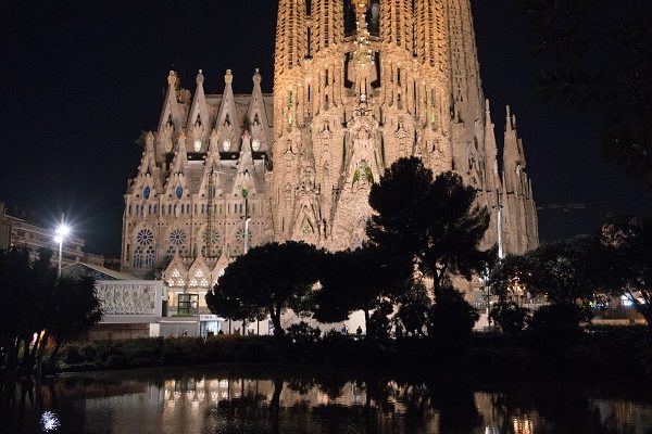 Barelone Sagrada Familia extérieur