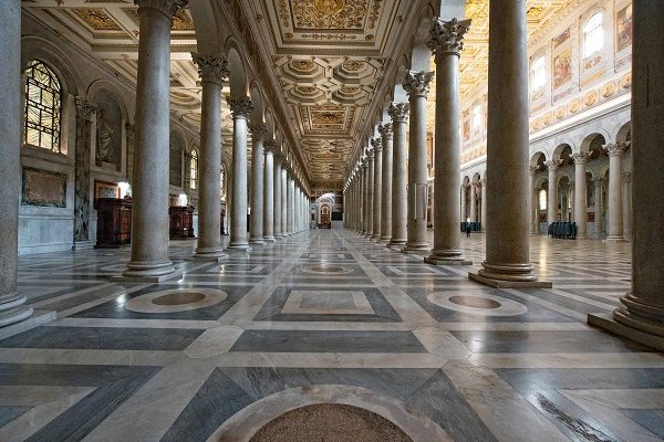 Rome San Paolo fuori le mura intérieur