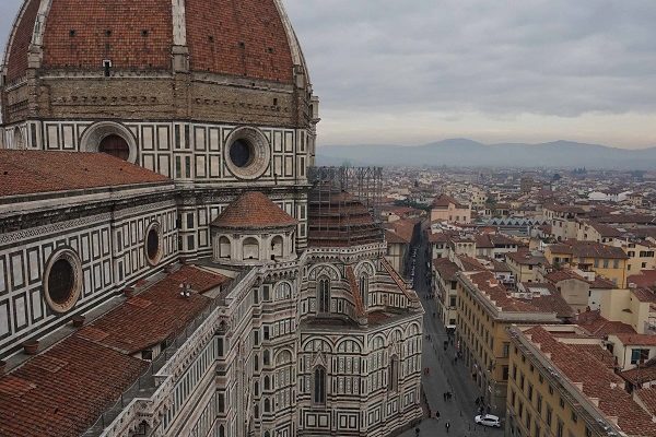 Florence cathédrale Santa-Maria del Fiore et la Piazza del Duomo