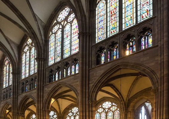 Strasbourg les vitraux de la cathédrale