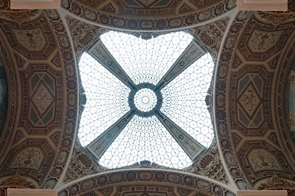 Barcelona Correus le plafond peint